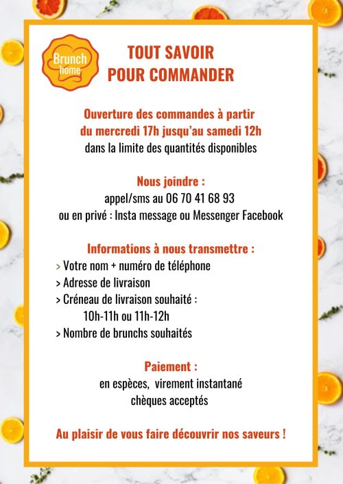 prise de commande